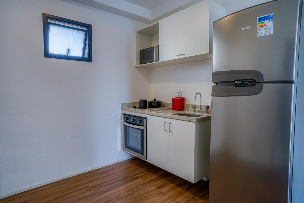 סאו פאולו 360 Suites Aurora Republica - Apartamentos Mobiliados מראה חיצוני תמונה