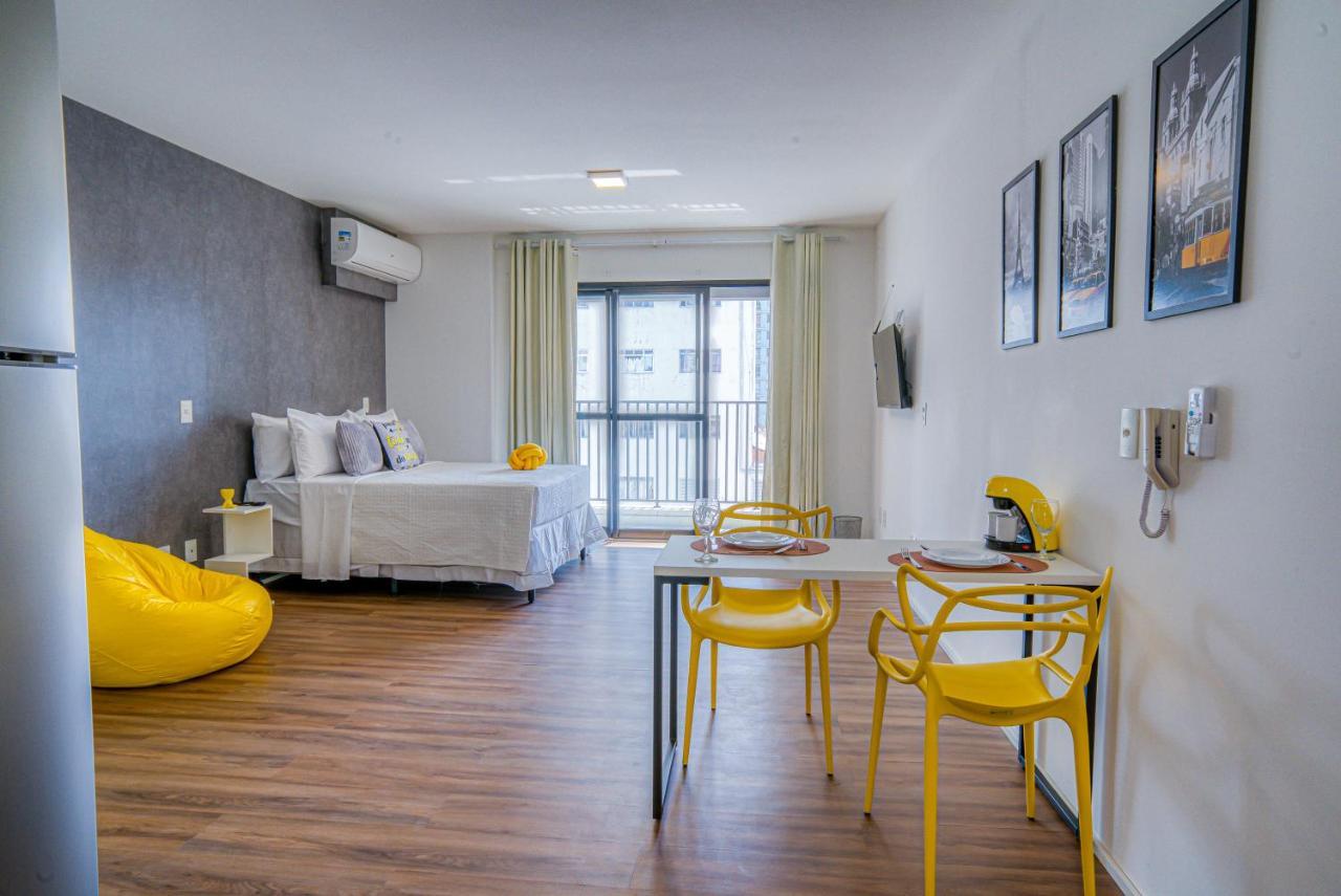 סאו פאולו 360 Suites Aurora Republica - Apartamentos Mobiliados מראה חיצוני תמונה