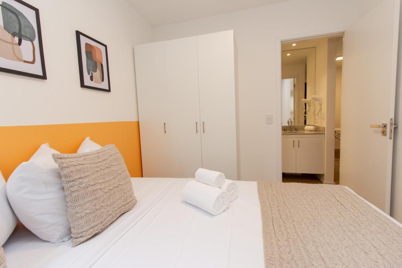 סאו פאולו 360 Suites Aurora Republica - Apartamentos Mobiliados מראה חיצוני תמונה