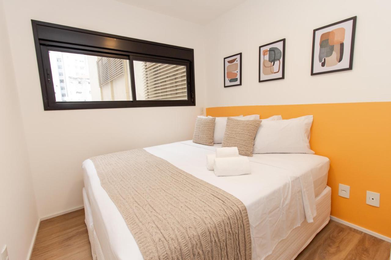 סאו פאולו 360 Suites Aurora Republica - Apartamentos Mobiliados מראה חיצוני תמונה