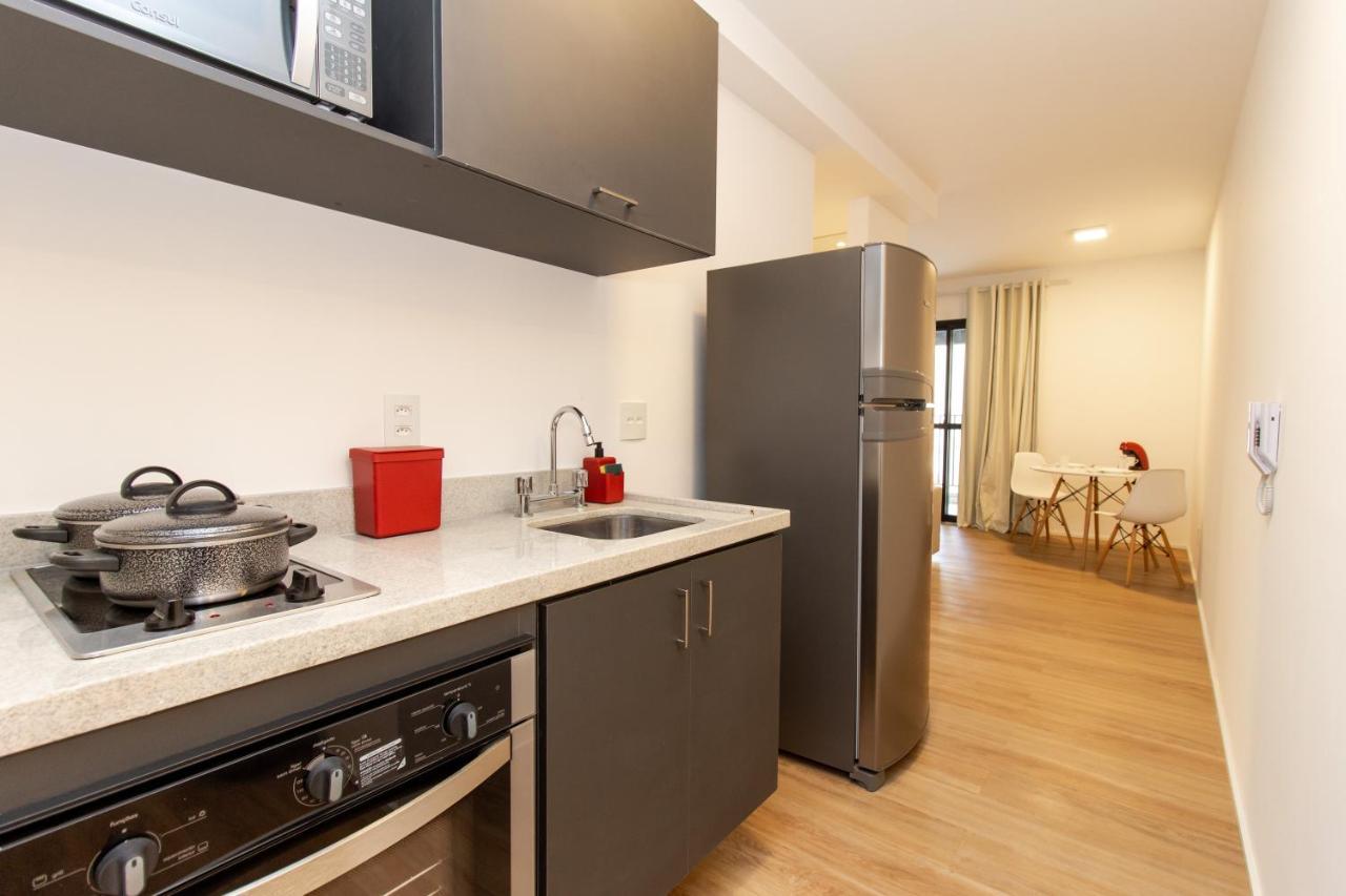 סאו פאולו 360 Suites Aurora Republica - Apartamentos Mobiliados מראה חיצוני תמונה