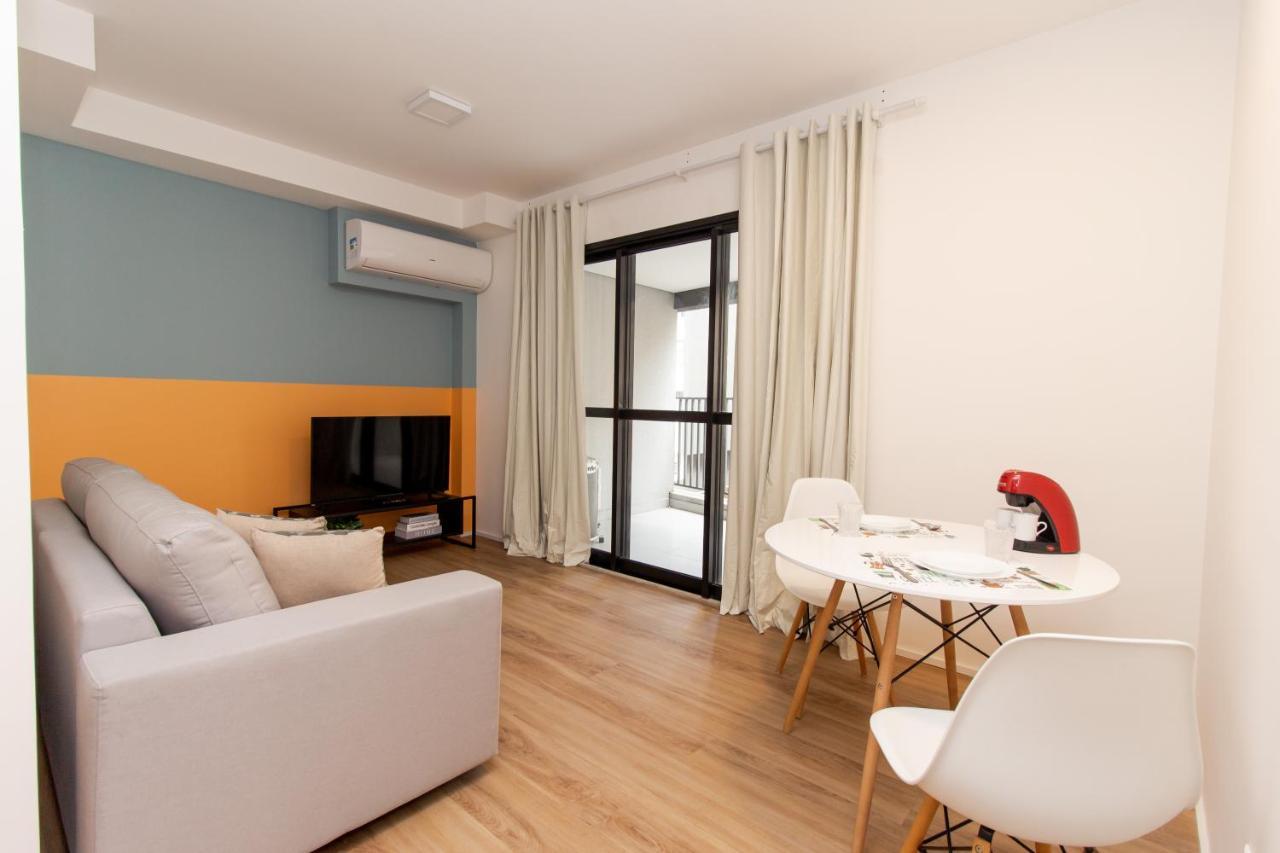 סאו פאולו 360 Suites Aurora Republica - Apartamentos Mobiliados מראה חיצוני תמונה