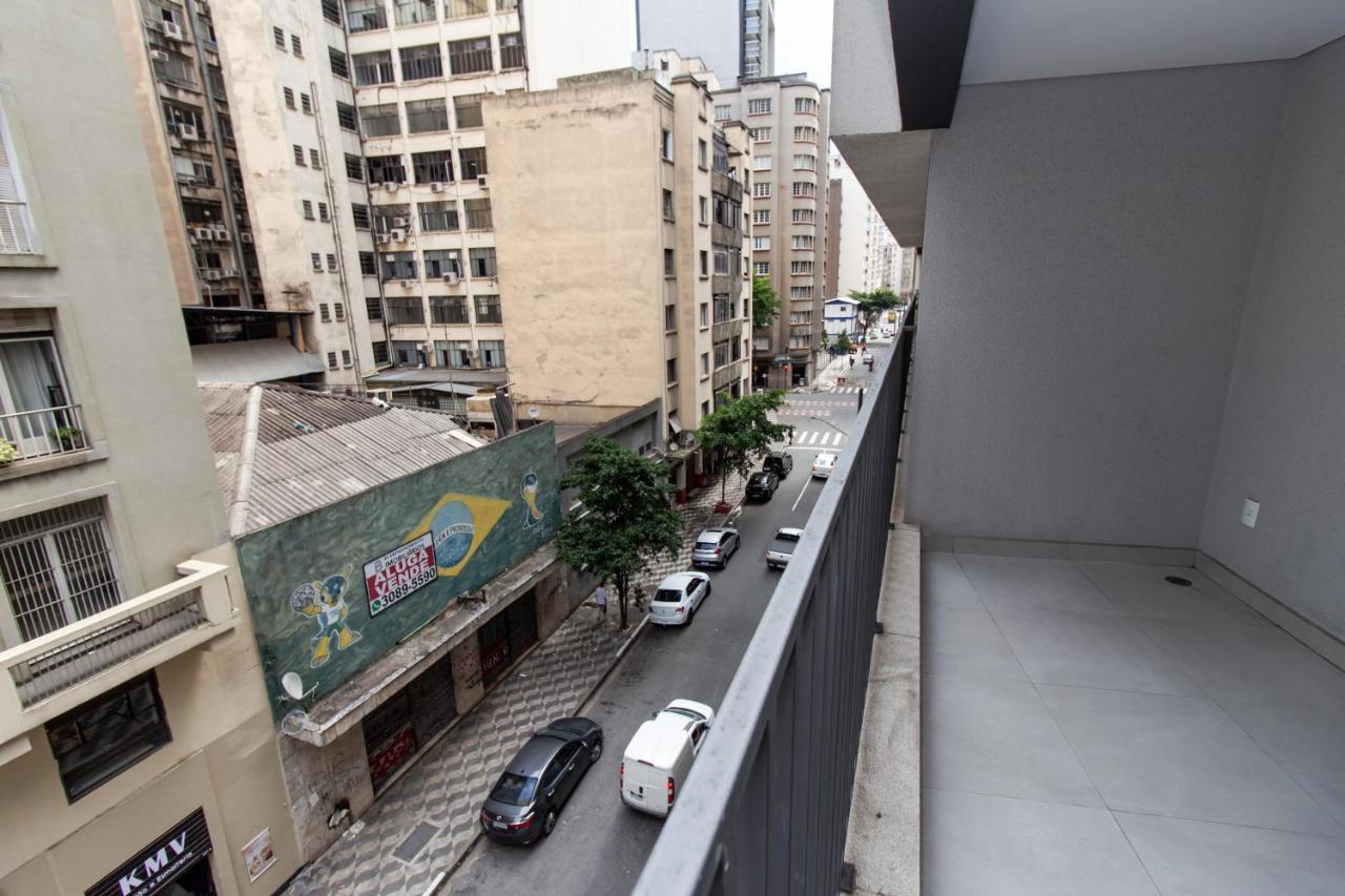סאו פאולו 360 Suites Aurora Republica - Apartamentos Mobiliados מראה חיצוני תמונה