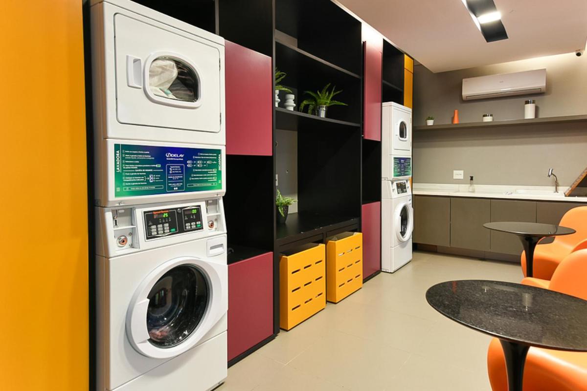 סאו פאולו 360 Suites Aurora Republica - Apartamentos Mobiliados מראה חיצוני תמונה